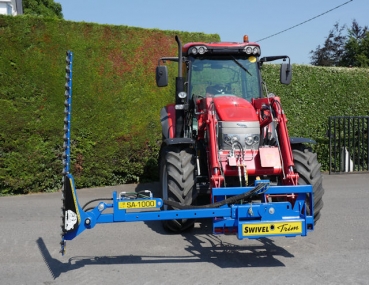 Slanetrac SA1000 Swivel Trimm Heckenschere Traktor Frontlader Heckenschneider
